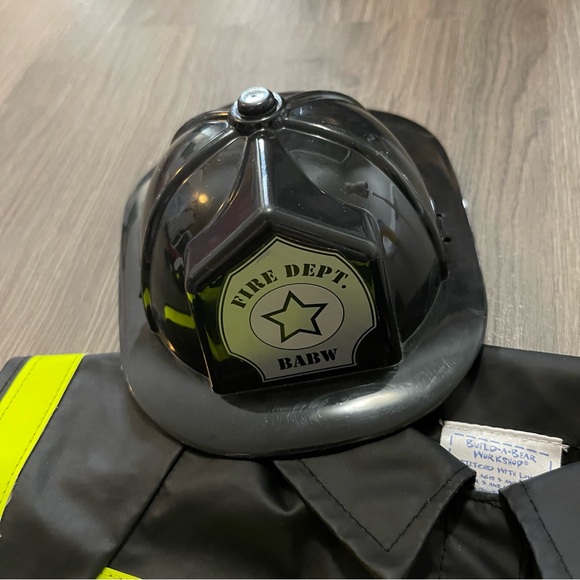 BUILD A BEAR Fireman Outfit Hat and Jacket - Picture 6 of 6